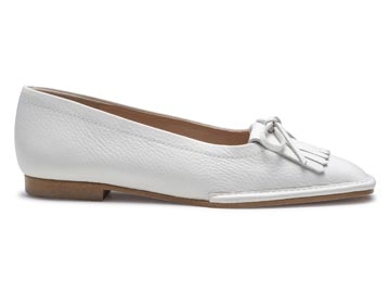 キルトフラットシューズ