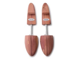 リーガルレッドシダーシューツリー（バネ式）- 婦人靴用